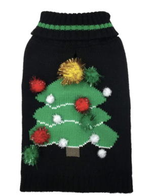 Clearance Ugly Sweater Christmas Tree Dog Sweater
